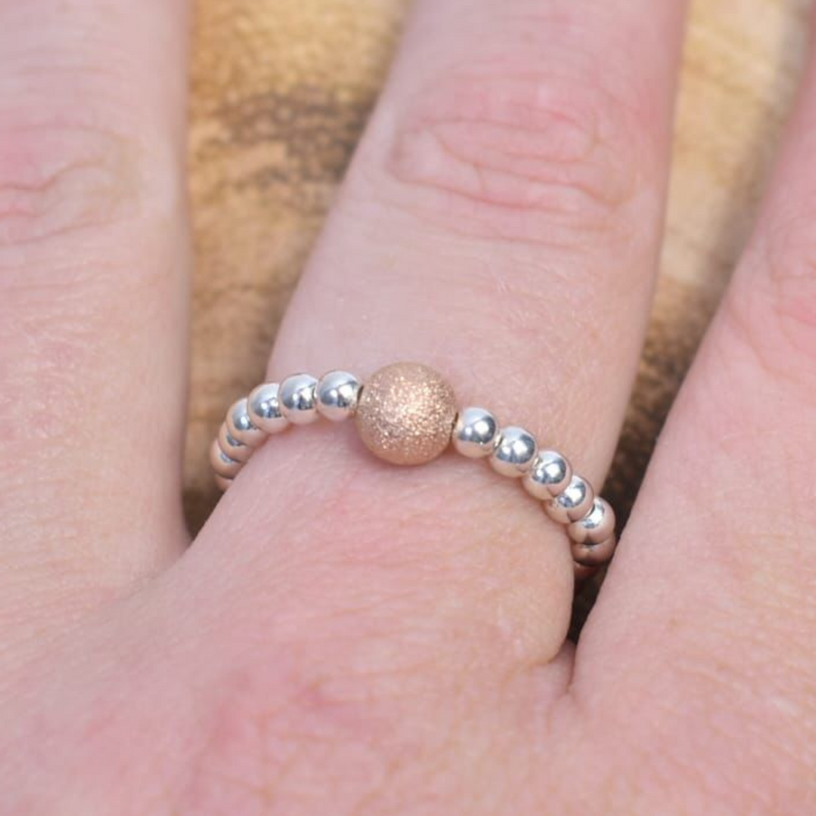 Stretch Ring Rose Gold - Nova Keepsakes 